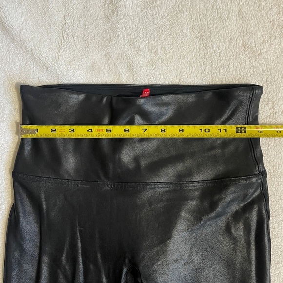 Spanx Faux Leather Leggings Size Large - Picture 10 of 12